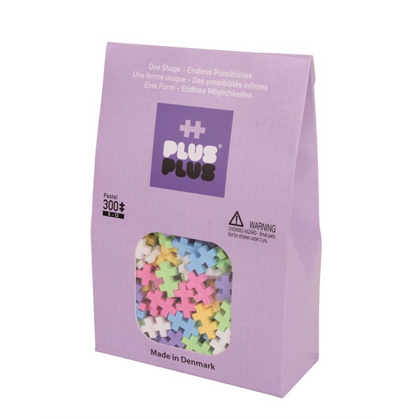 Image of Pastel mix, 300 pcs - Plus-Plus (PP3352)